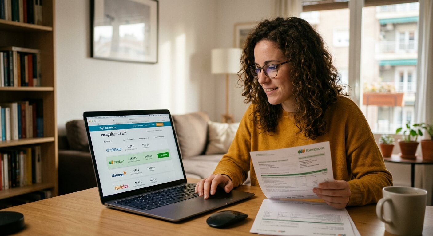 comparador tarifas luz y gas España particulares y empresas