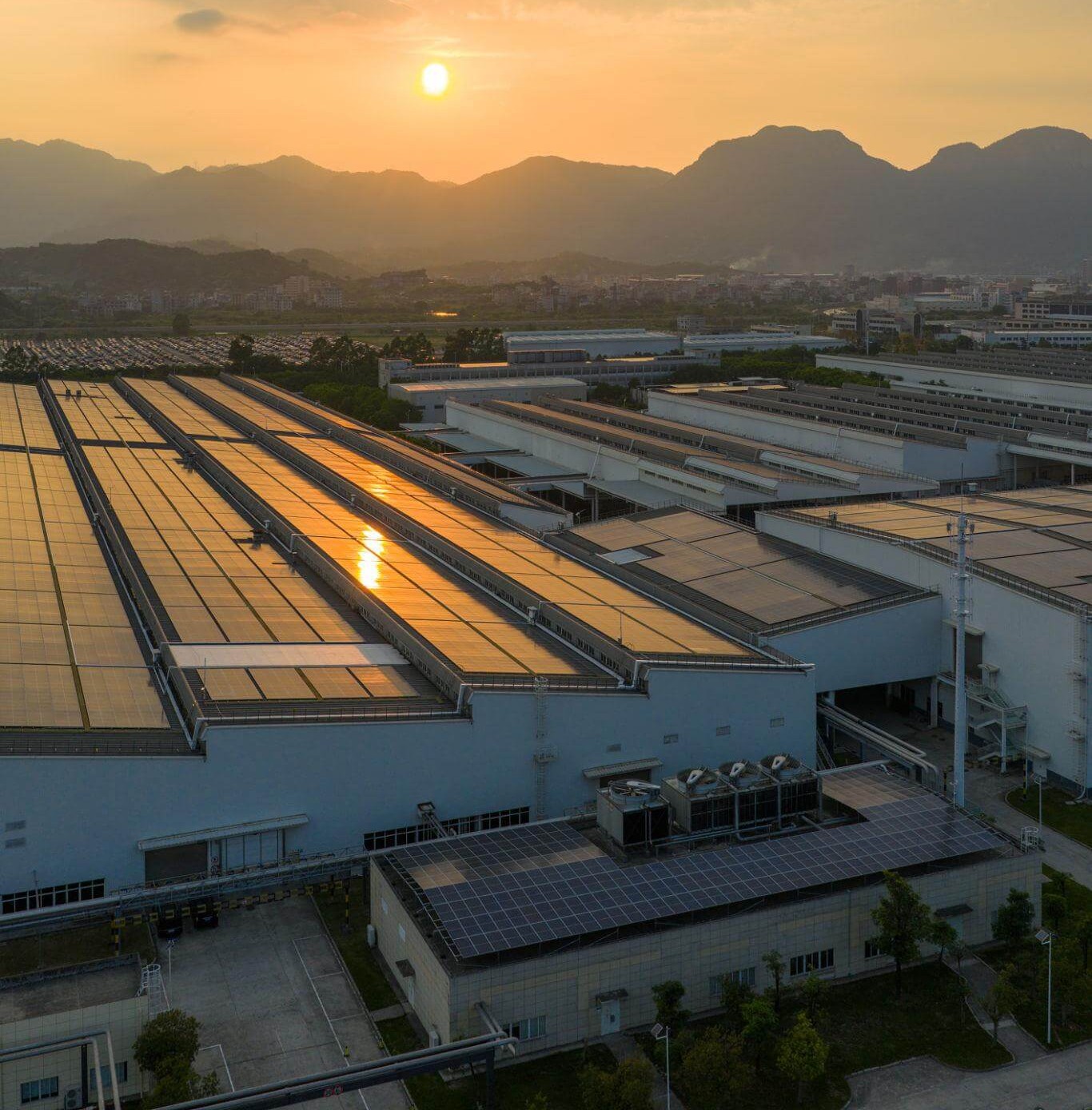 Instal·lació solar industrial